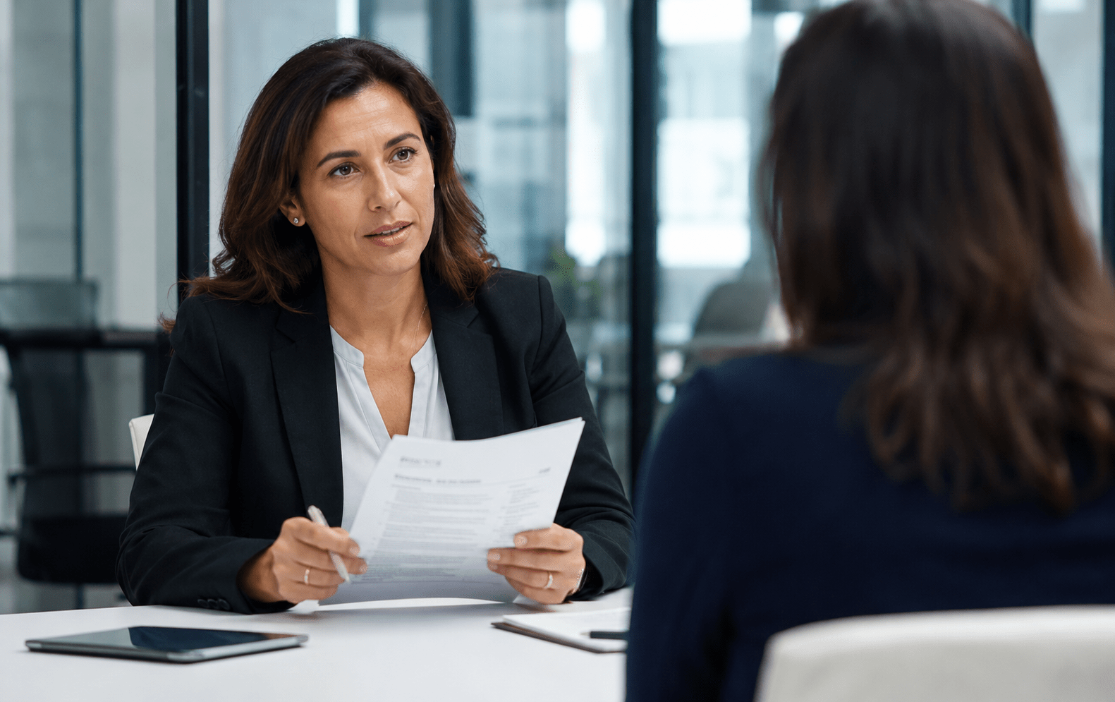 Recruteuse-en-entretien